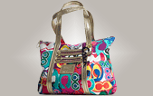 photo of Coach Poppy bag that will be given away during NBAA 2010