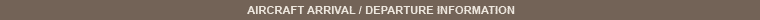 aircraft information banner