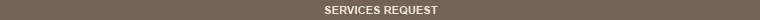 services requested banner